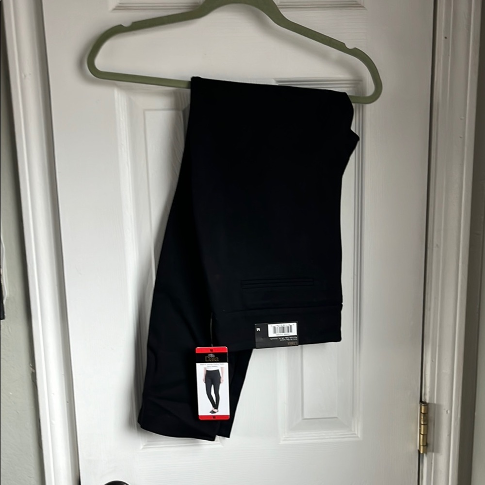 Black tummy control pants